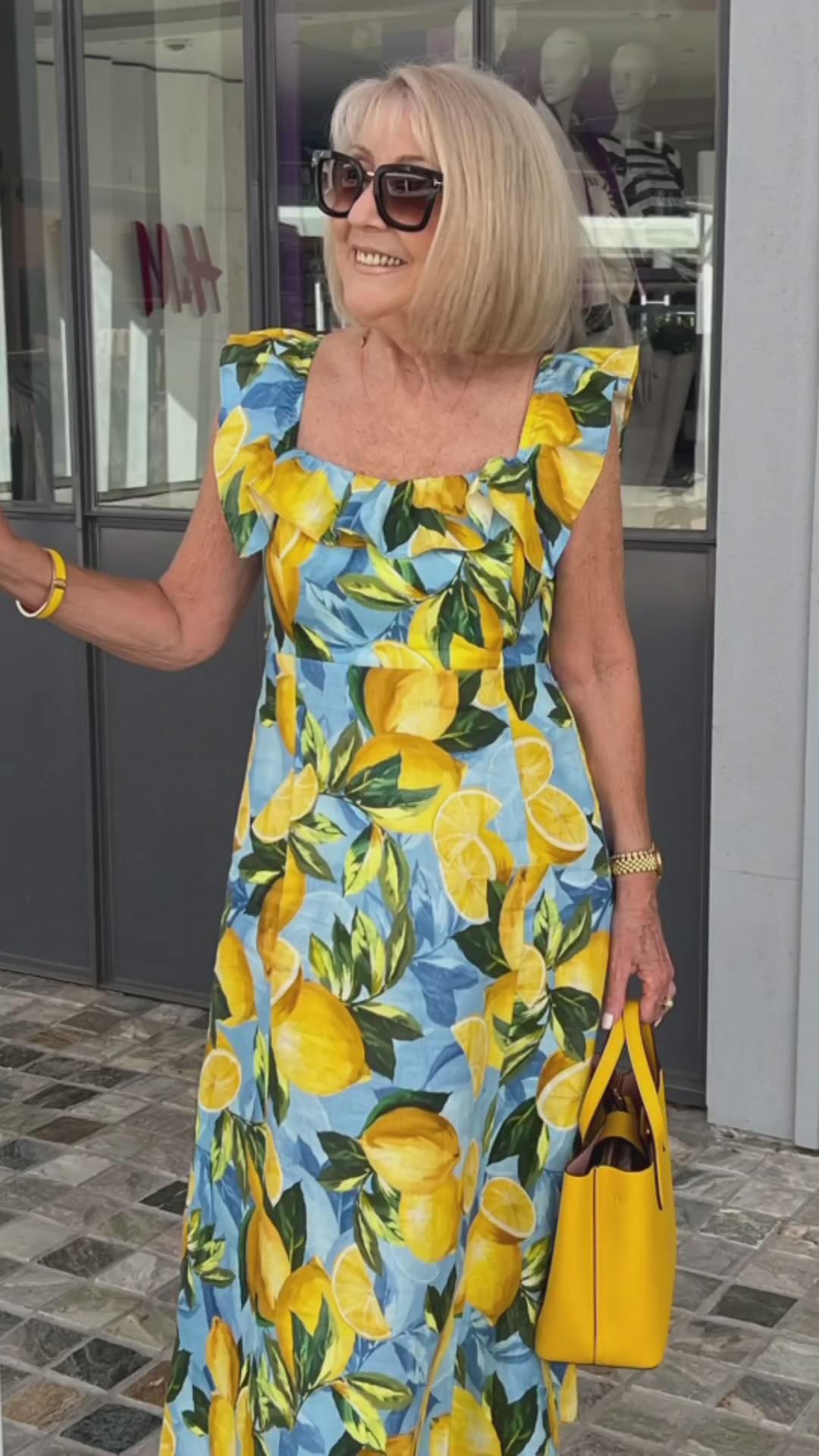 Fischer & Wagner | Limone – Sommerkleid mit Zitronenprint