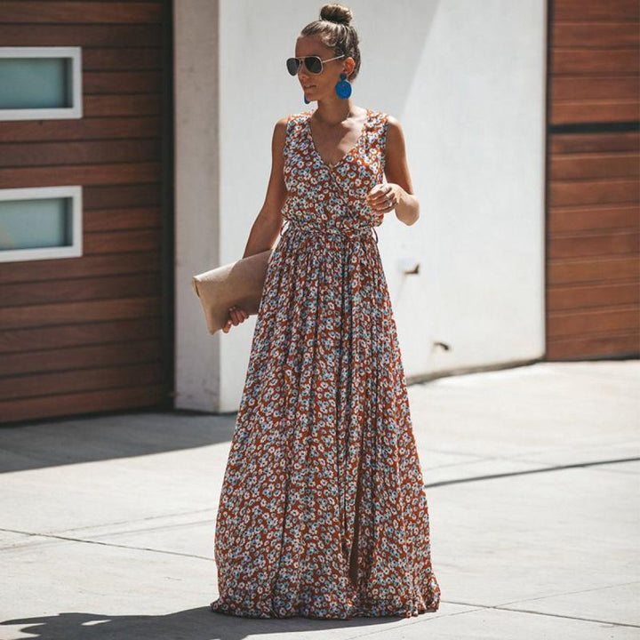 Vera - Elegantes langes Kleid