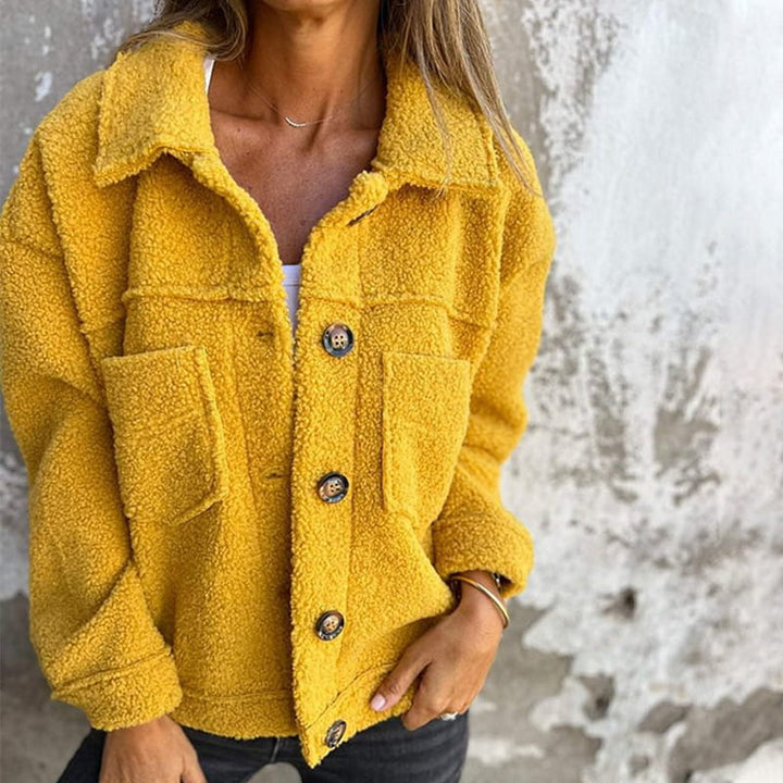 Aubrey  - Bequeme Knopf-Jacke