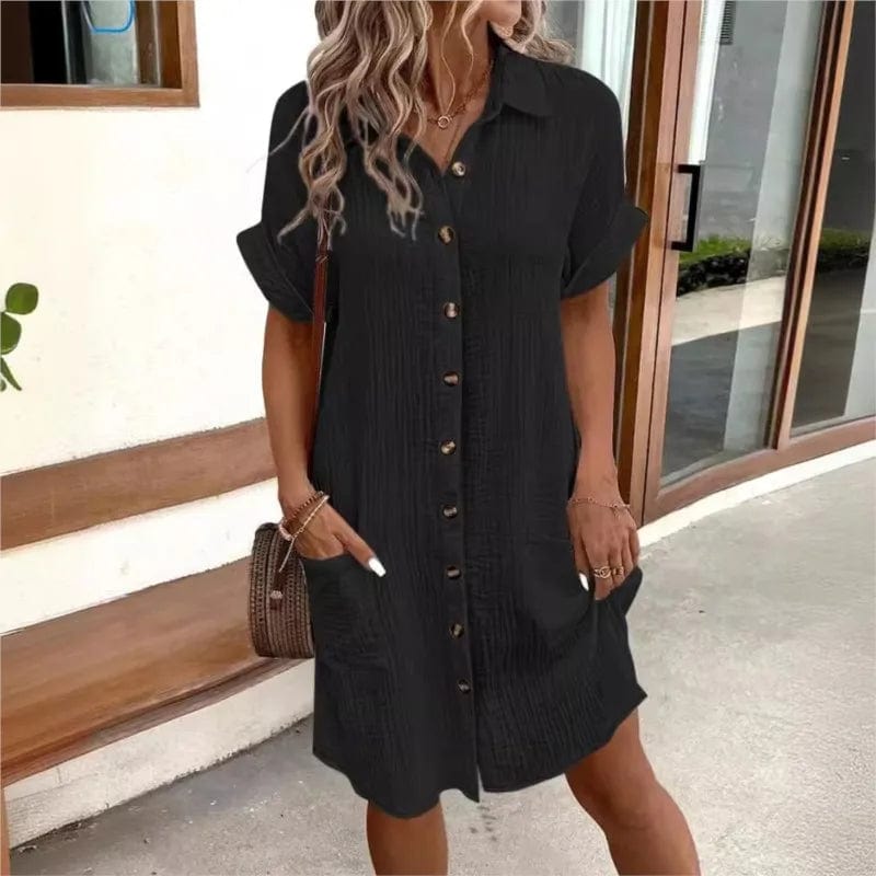 Beatrix| Sommerkleid mit Kragen