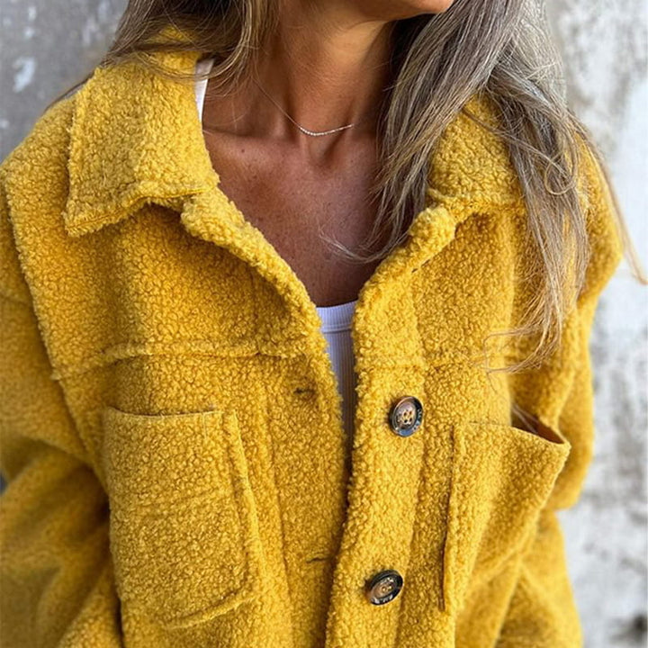 Aubrey  - Bequeme Knopf-Jacke