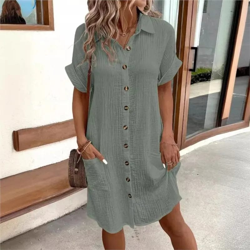Beatrix| Sommerkleid mit Kragen