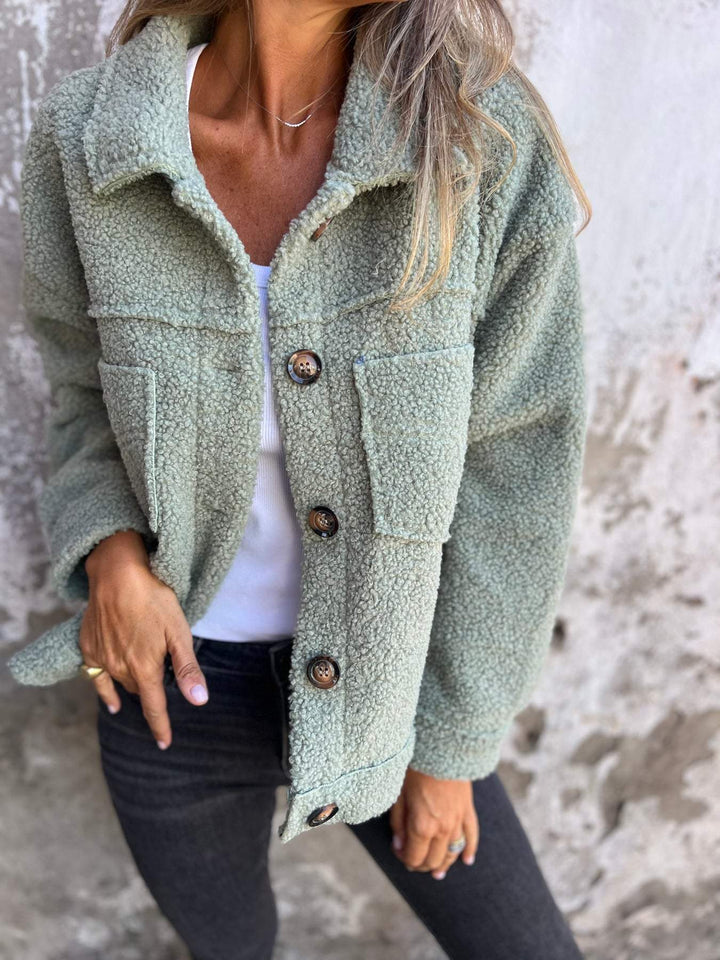 Aubrey  - Bequeme Knopf-Jacke
