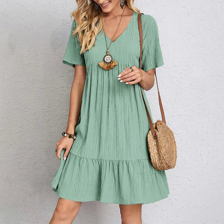Solenne Bohème Swing Kleid für Damen