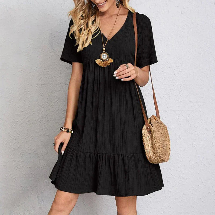 Solenne Bohème Swing Kleid für Damen