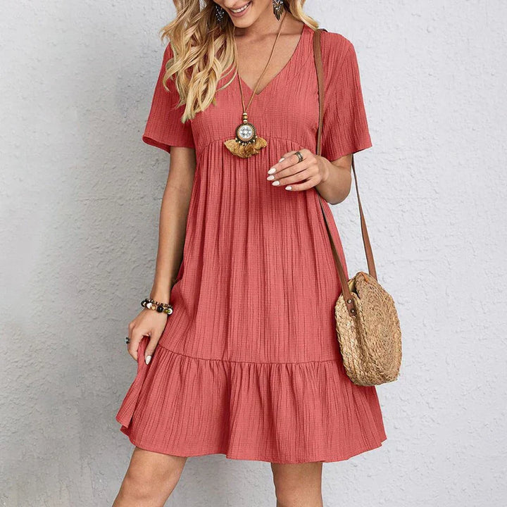 Solenne Bohème Swing Kleid für Damen
