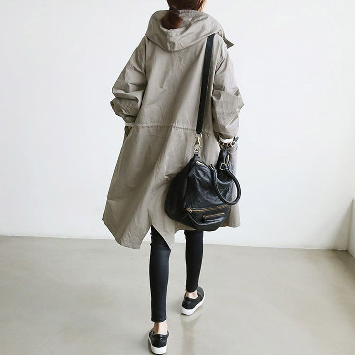 Hilla | Trenchcoat mit Kapuze