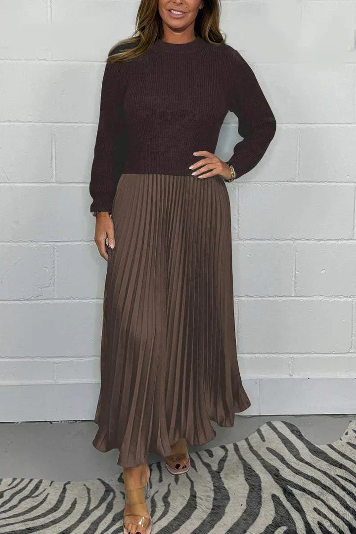 Käthe - Elegantes 2-in-1-Pulloverkleid