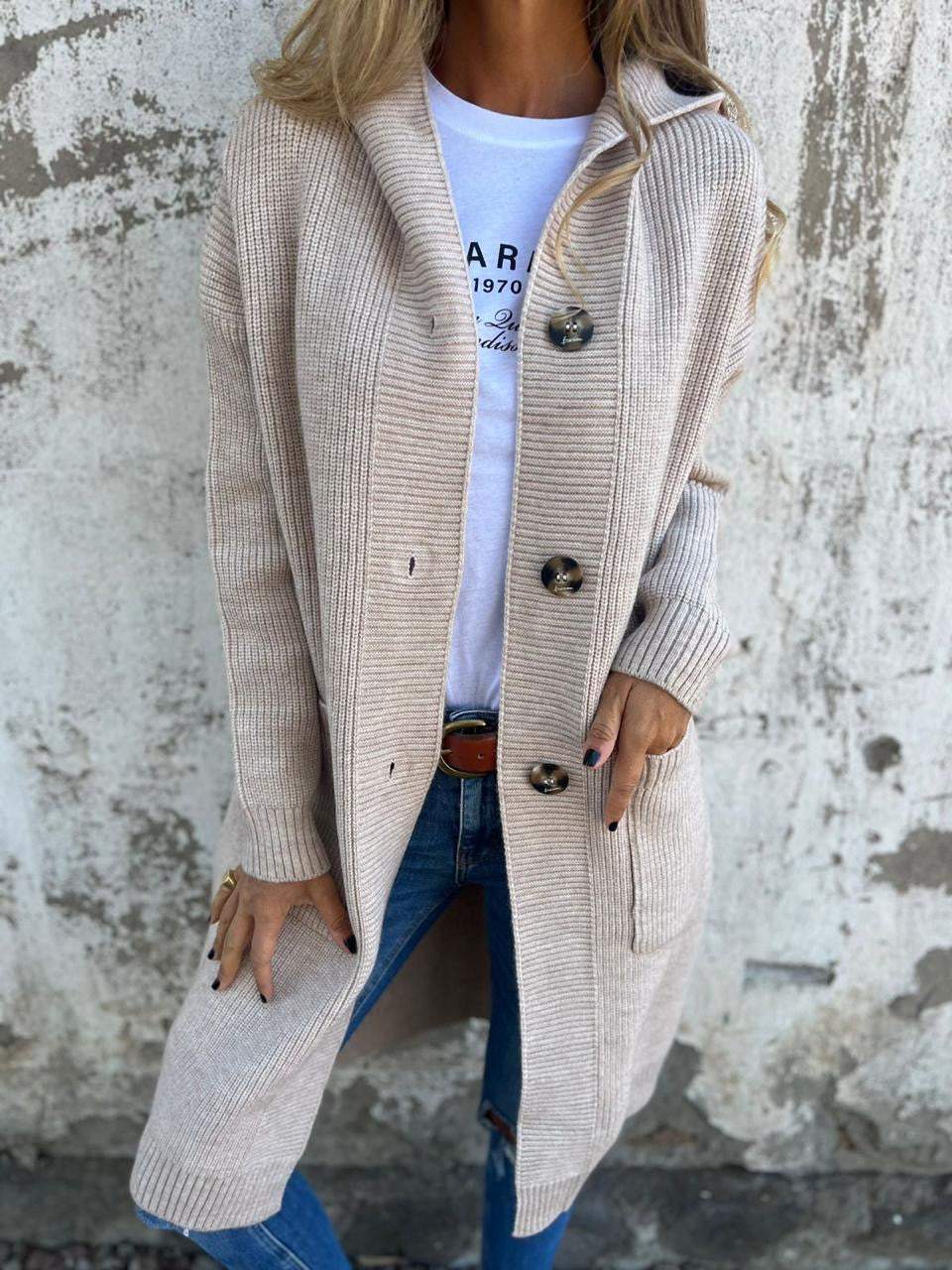 Luzia  | Gemütlicher Gestrickter Cardigan