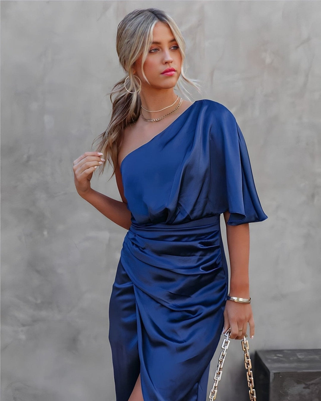 Dhalia | Elegantes asymmetrisches Kleid