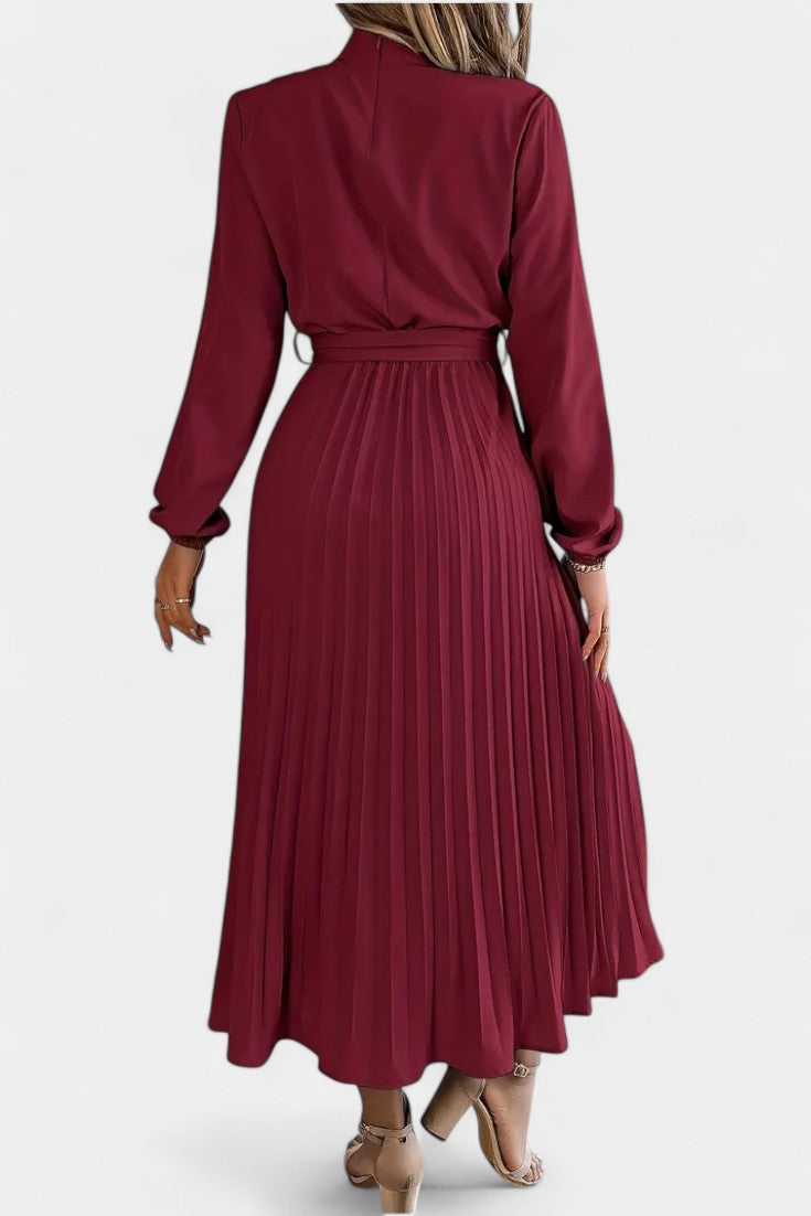 Theresa - Hochkragen-Kleid