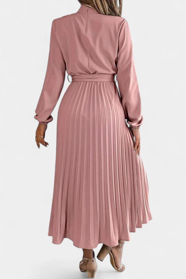 Theresa - Hochkragen-Kleid
