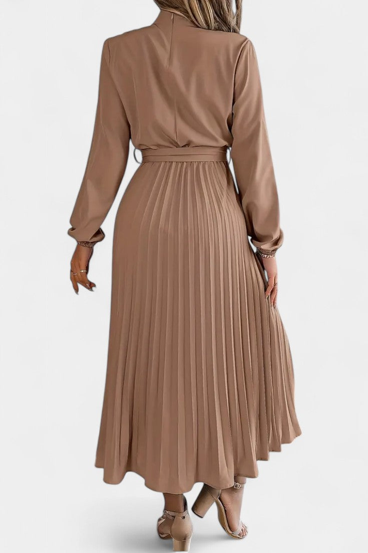 Theresa - Hochkragen-Kleid