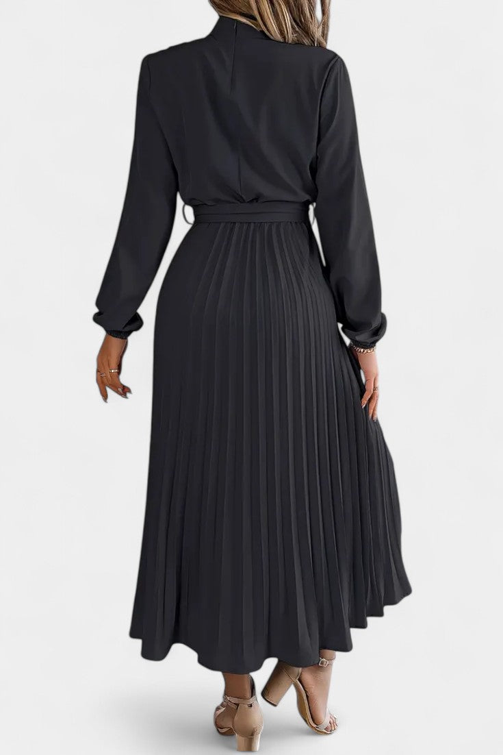 Theresa - Hochkragen-Kleid