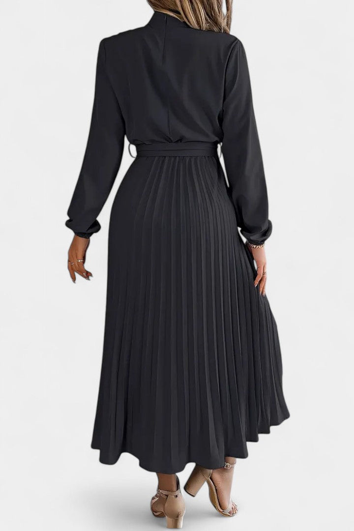 Theresa - Hochkragen-Kleid