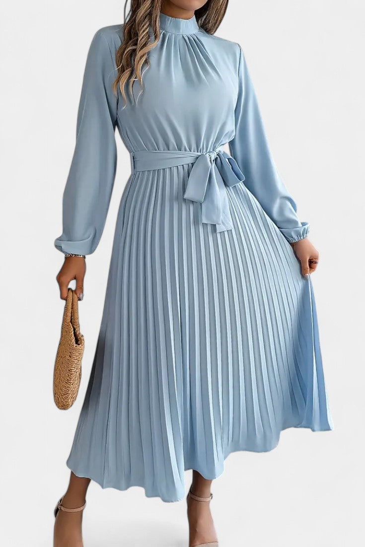 Theresa - Hochkragen-Kleid