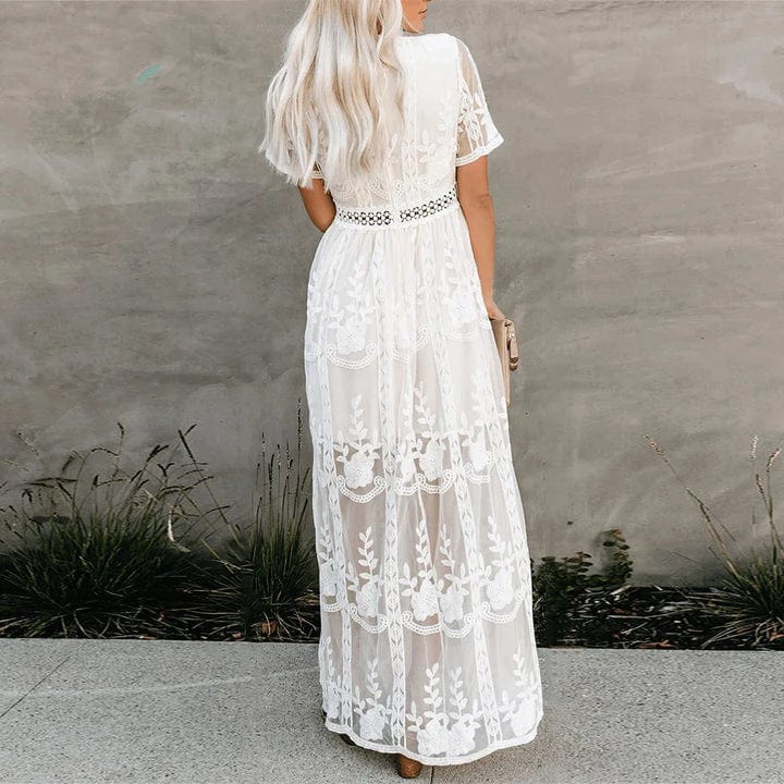 Aniek - Maxi Kanten Ibiza Kleid
