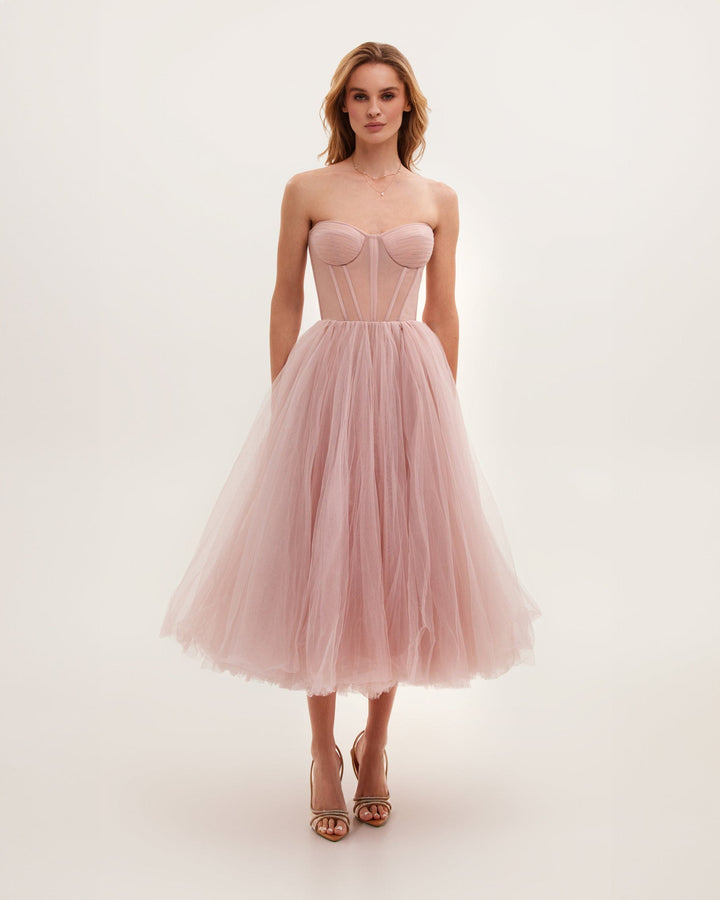 Judith - Elegantes, trägerloses Kleid