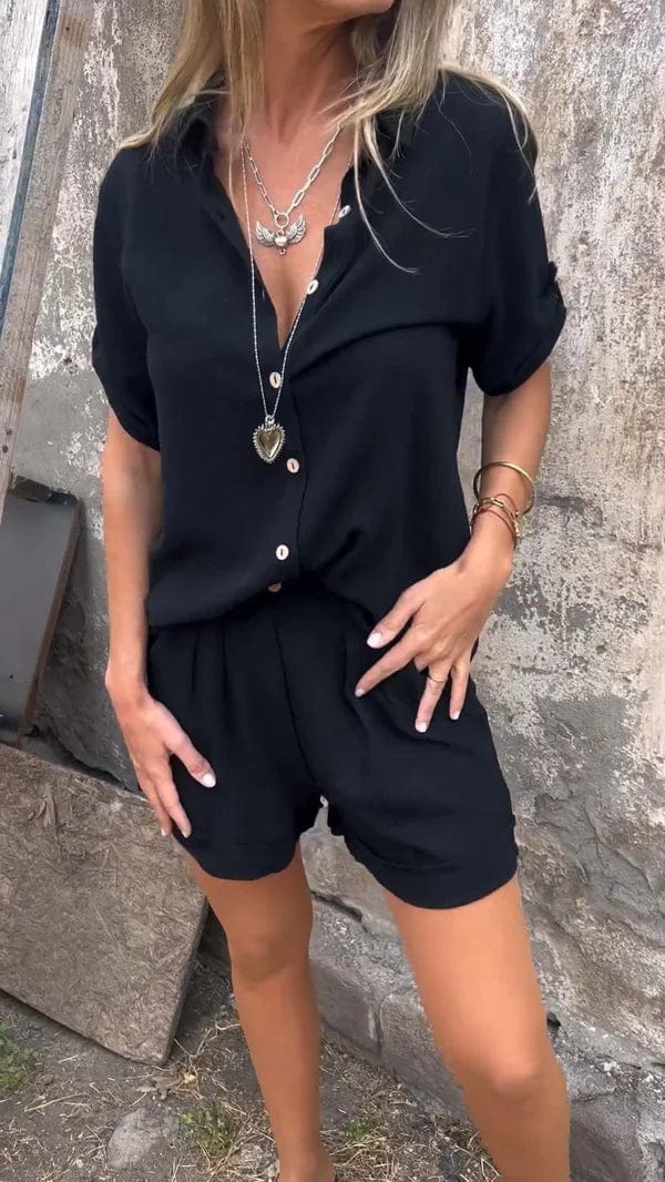 Nilsa | Luftiges Set aus Leinen
