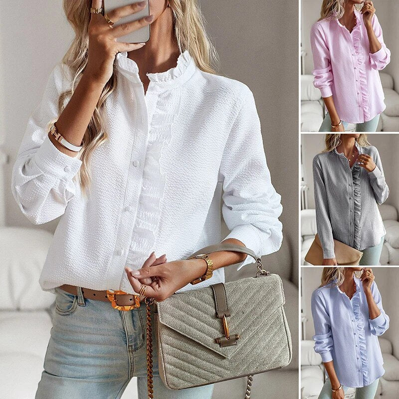 Belle| Elegante Polo-Bluse