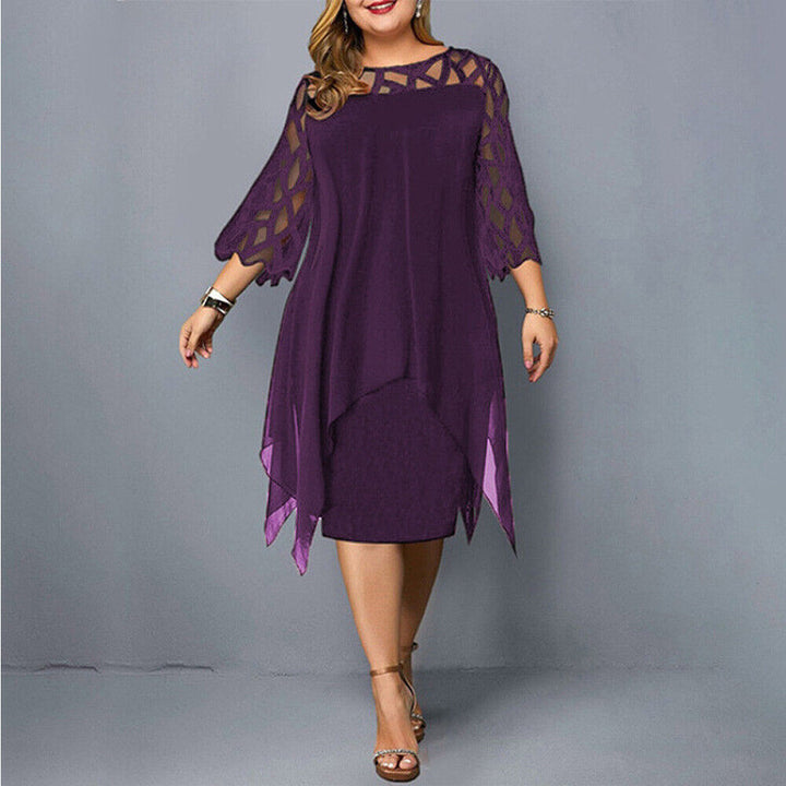 Abelone | Elegantes Oversize-Midikleid