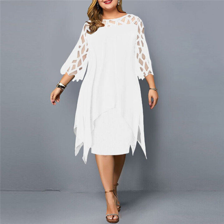 Abelone | Elegantes Oversize-Midikleid