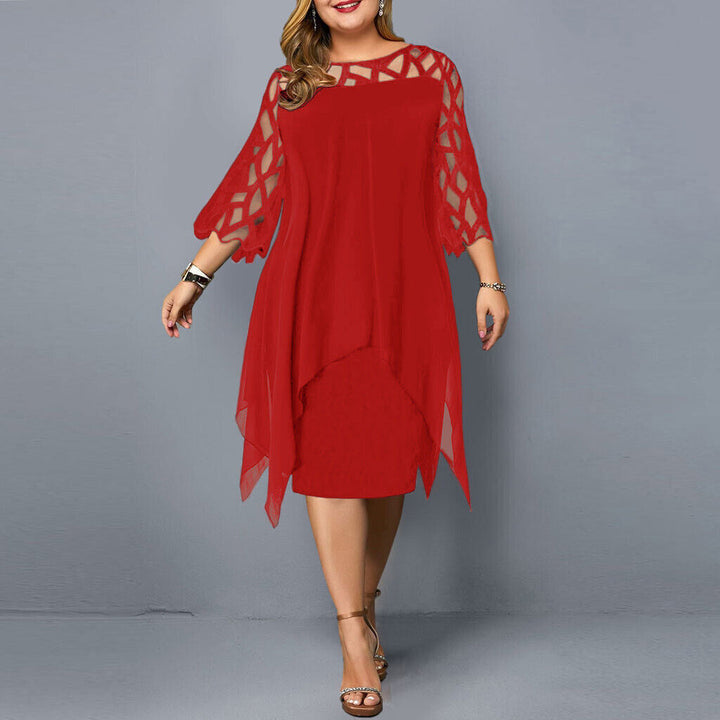 Abelone | Elegantes Oversize-Midikleid
