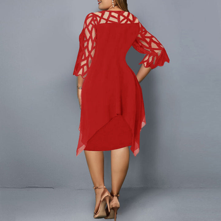 Abelone | Elegantes Oversize-Midikleid