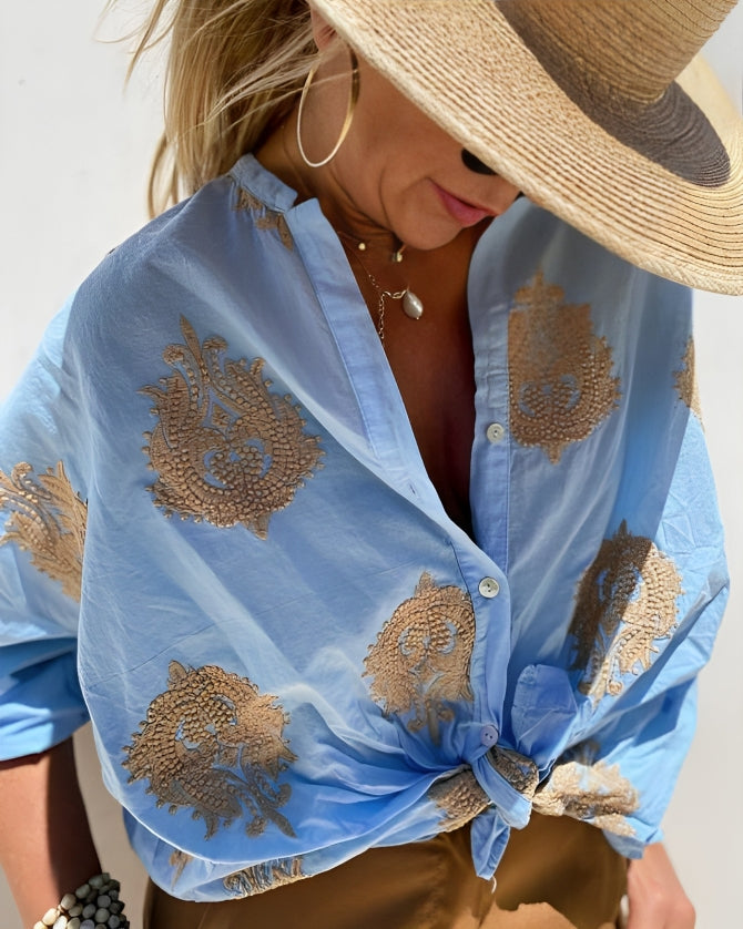 Simone | Schicke Bluse im Ibiza-Stil