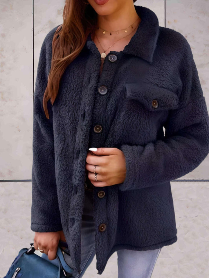 Chloé | Jack mit Polokragen und Knöpfen