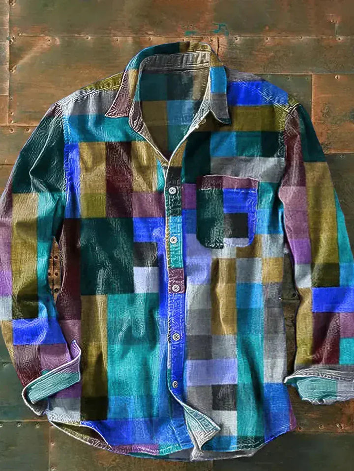 Nolan | SHIRT MIT KARO-MUSTER