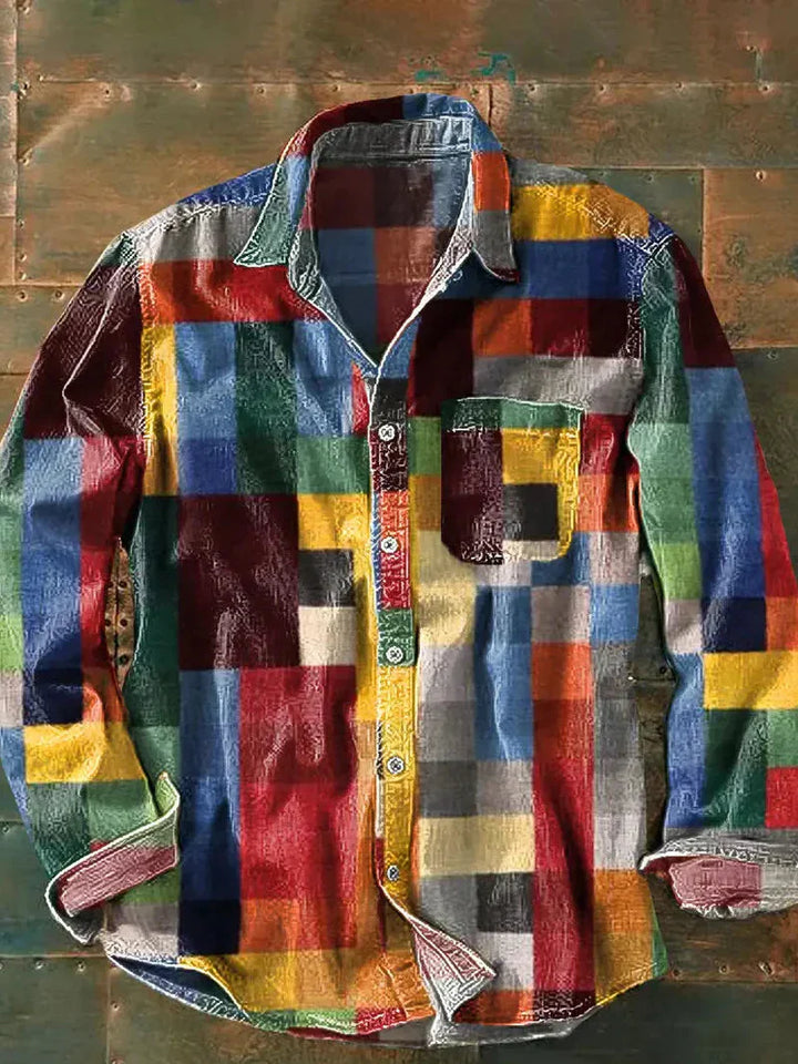 Nolan | SHIRT MIT KARO-MUSTER