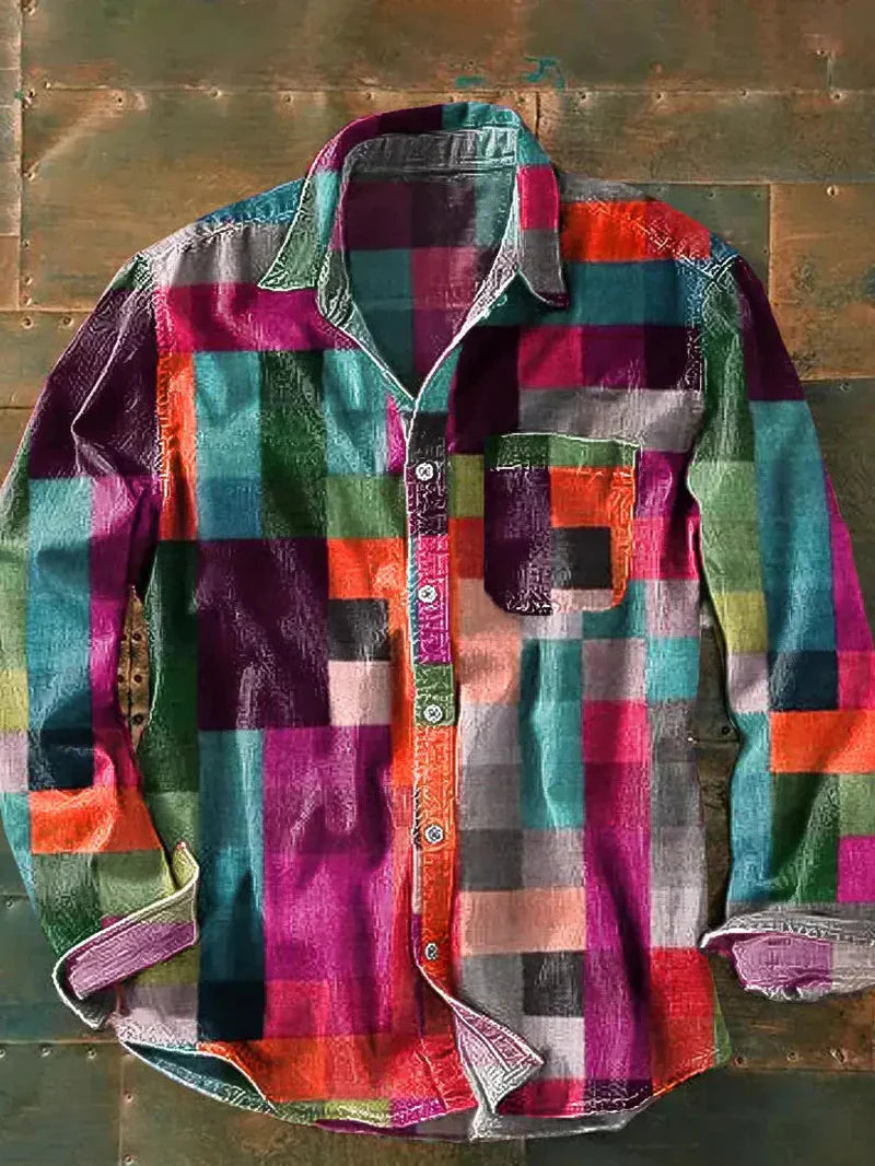 Nolan | SHIRT MIT KARO-MUSTER