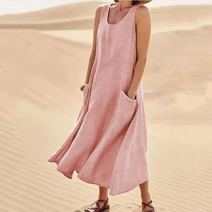 Lena | Kordelkleid mit Taschen