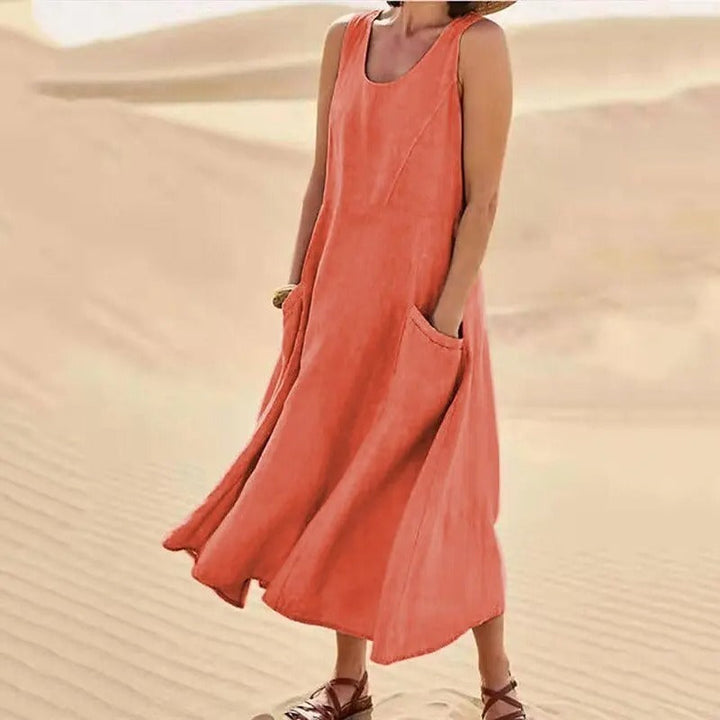 Lena | Kordelkleid mit Taschen