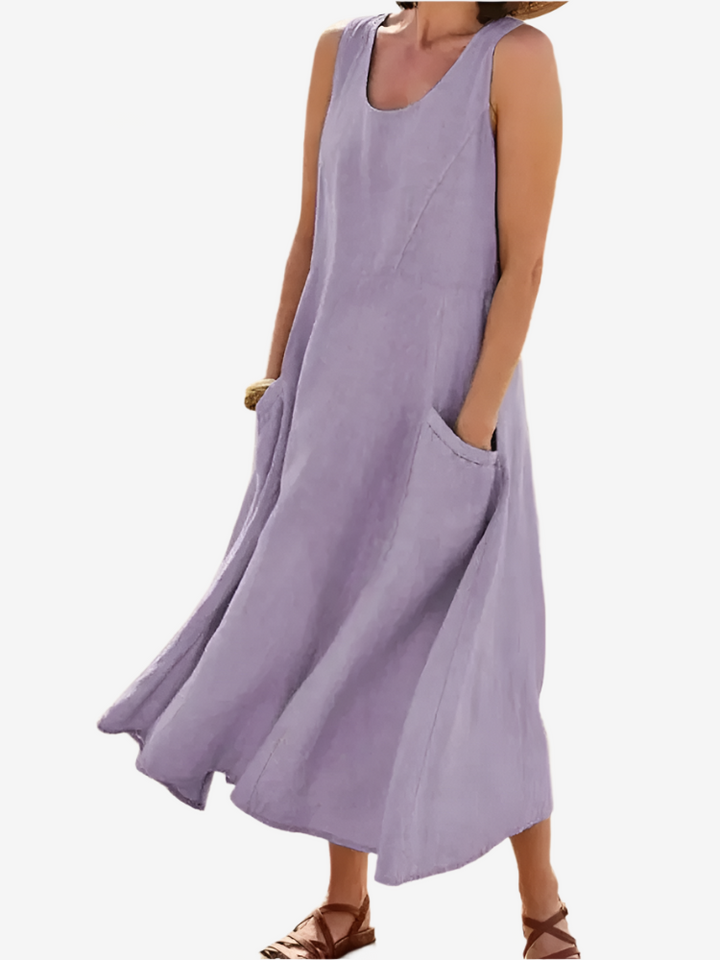 Lena | Kordelkleid mit Taschen