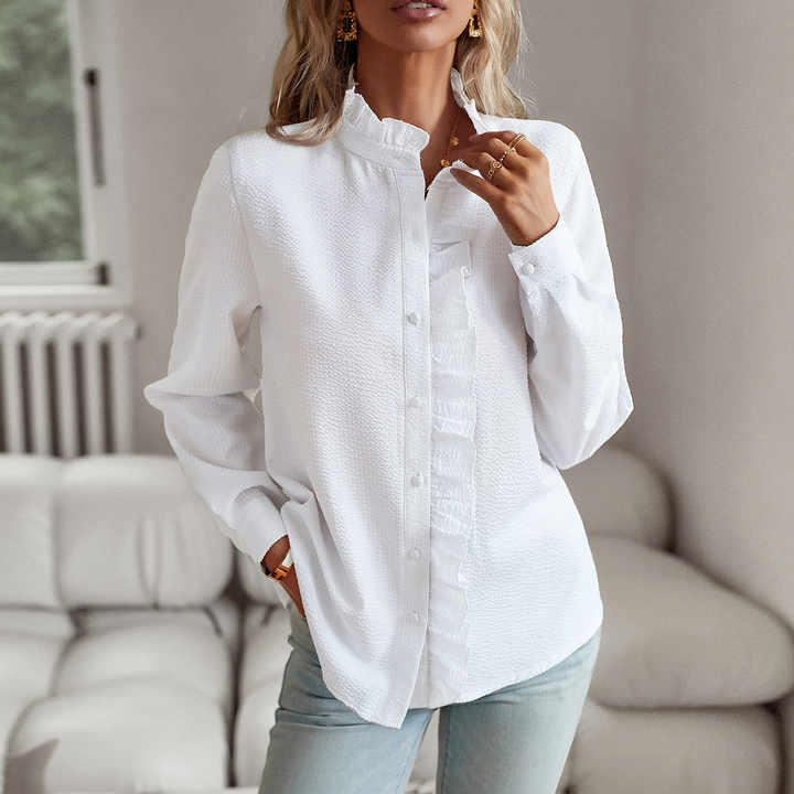 Belle| Elegante Polo-Bluse