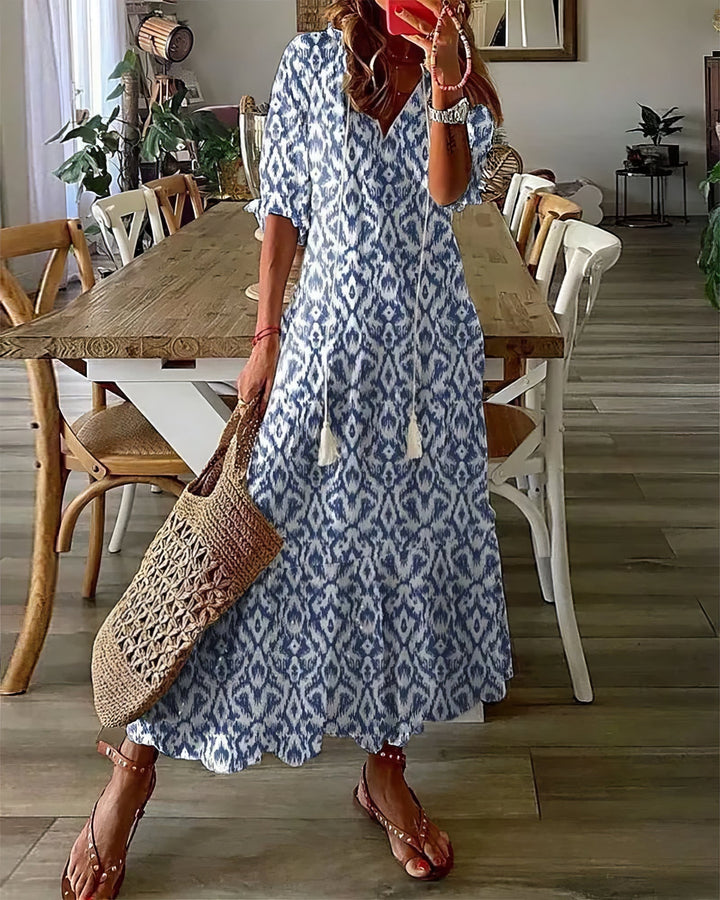 ÉLODIE | Bequemes und schmeichelhaftes Boho-Kleid