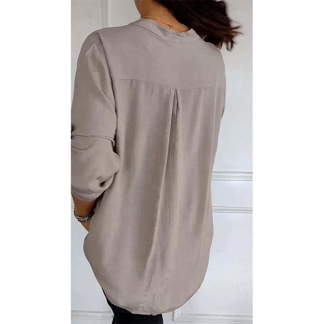 LUCIE | Top Patchwork mit Pailletten, Glänzend und Elegant